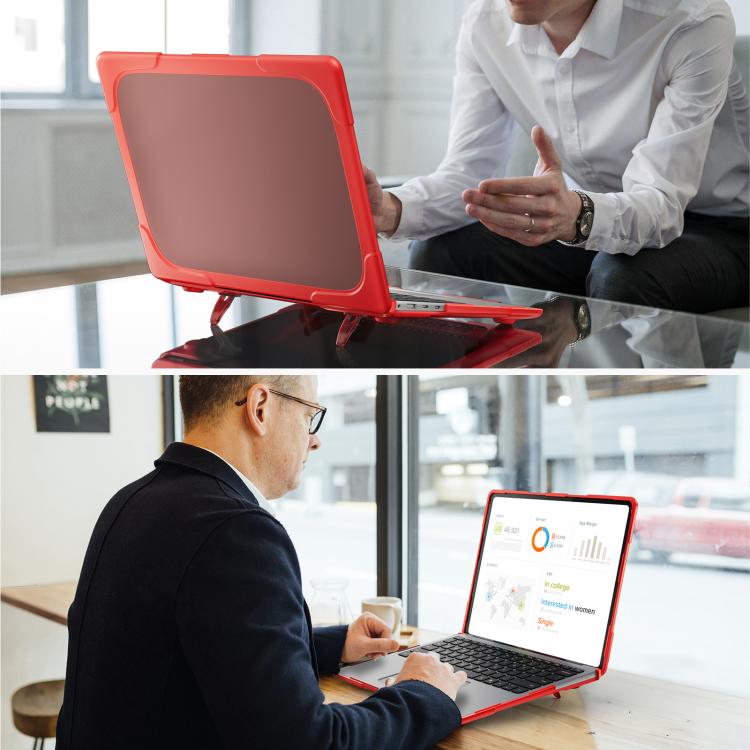 For Microsoft Surface Laptop 7 13.8 inch TPU + PC Two-color Anti-fall Laptop Protective Case