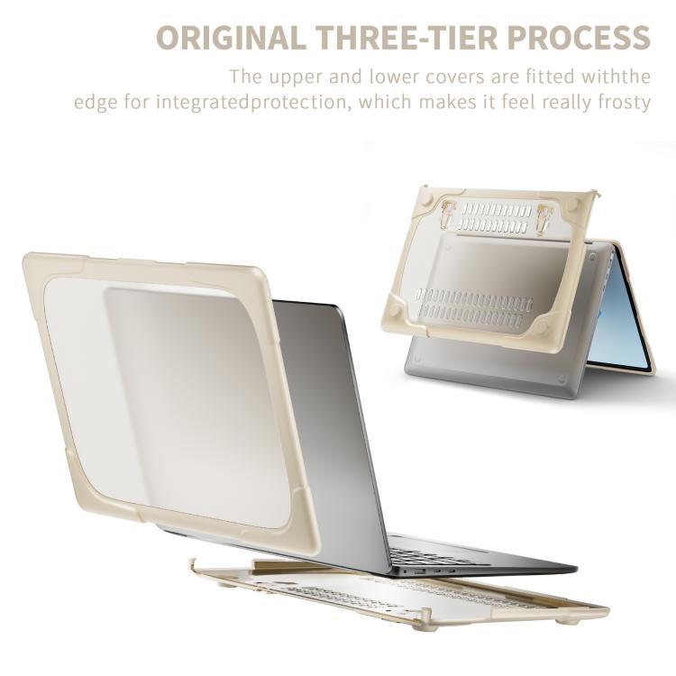 For Microsoft Surface Laptop 7 13.8 inch TPU + PC Two-color Anti-fall Laptop Protective Case
