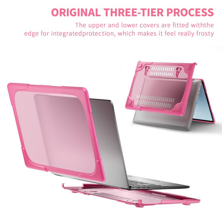For Microsoft Surface Laptop 7 13.8 inch TPU + PC Two-color Anti-fall Laptop Protective Case