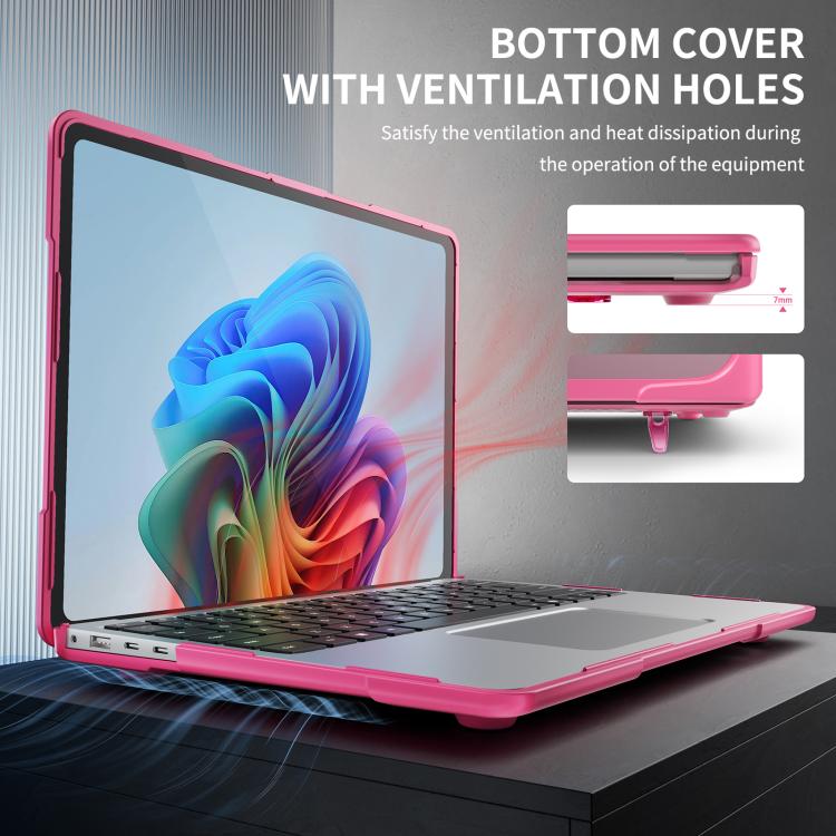 For Microsoft Surface Laptop 7 13.8 inch TPU + PC Two-color Anti-fall Laptop Protective Case