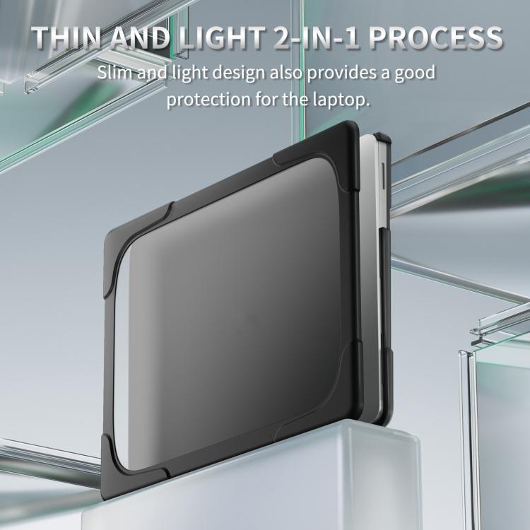 For Microsoft Surface Laptop 7 13.8 inch TPU + PC Two-color Anti-fall Laptop Protective Case