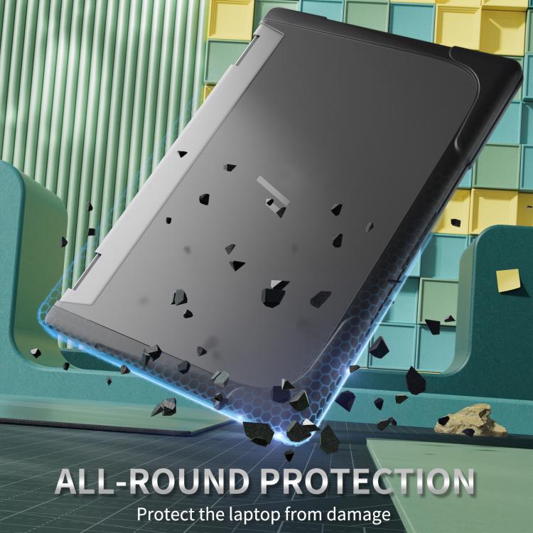 For HP ENVY X360-14 2024 TPU + PC Two-color Anti-fall Laptop Protective Case