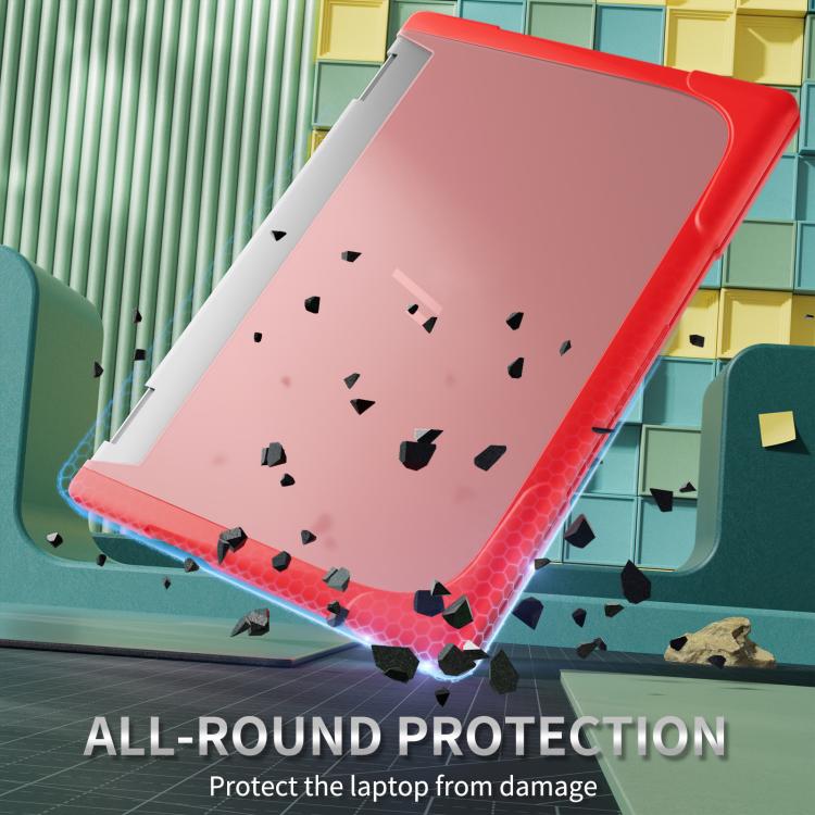 For HP ENVY X360-14 2024 TPU + PC Two-color Anti-fall Laptop Protective Case