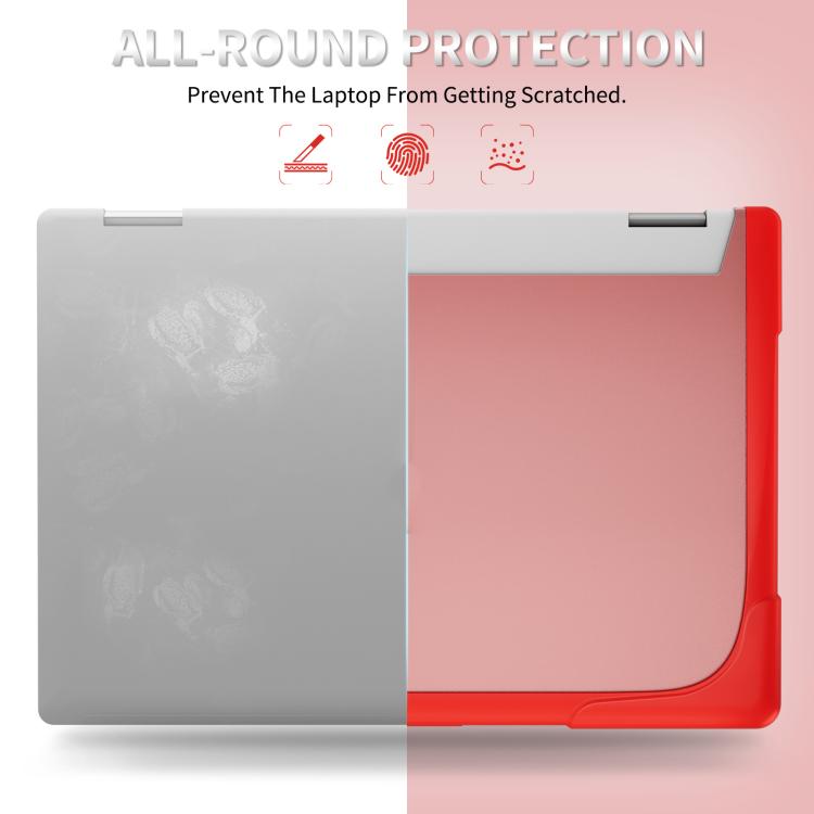 For HP ENVY X360-14 2024 TPU + PC Two-color Anti-fall Laptop Protective Case