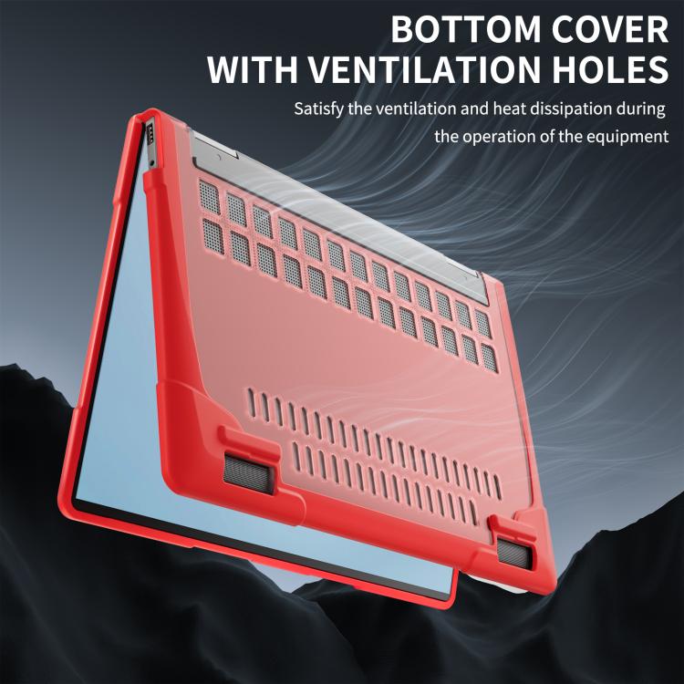 For HP ENVY X360-14 2024 TPU + PC Two-color Anti-fall Laptop Protective Case