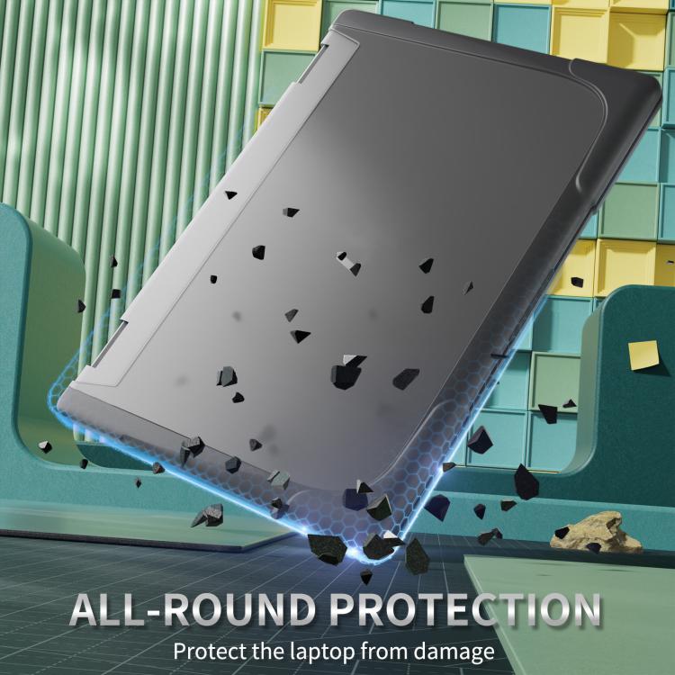 For HP ENVY X360-14 2024 TPU + PC Two-color Anti-fall Laptop Protective Case