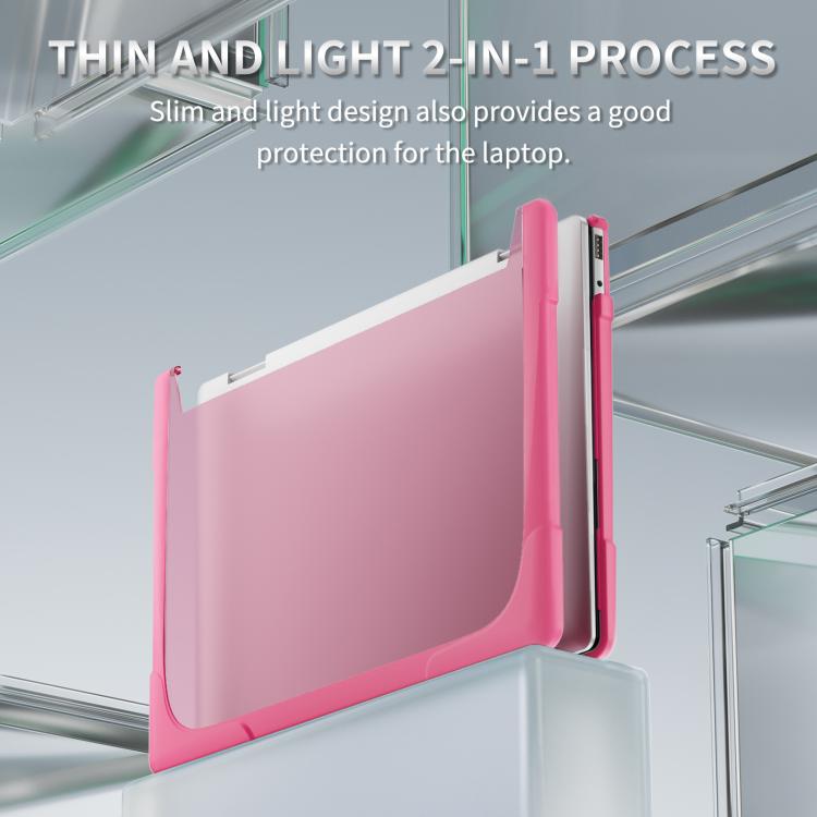 For HP ENVY X360-14 2024 TPU + PC Two-color Anti-fall Laptop Protective Case