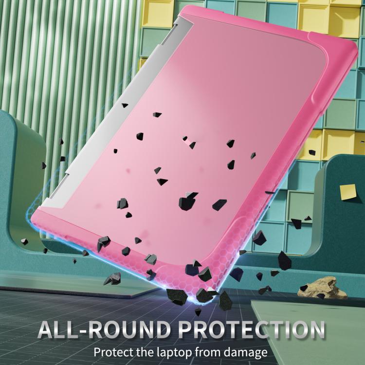 For HP ENVY X360-14 2024 TPU + PC Two-color Anti-fall Laptop Protective Case