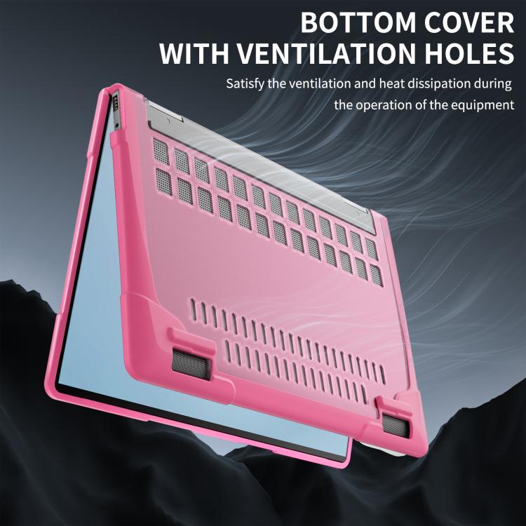 For HP ENVY X360-14 2024 TPU + PC Two-color Anti-fall Laptop Protective Case
