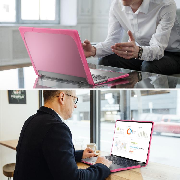 For HP ENVY X360-14 2024 TPU + PC Two-color Anti-fall Laptop Protective Case
