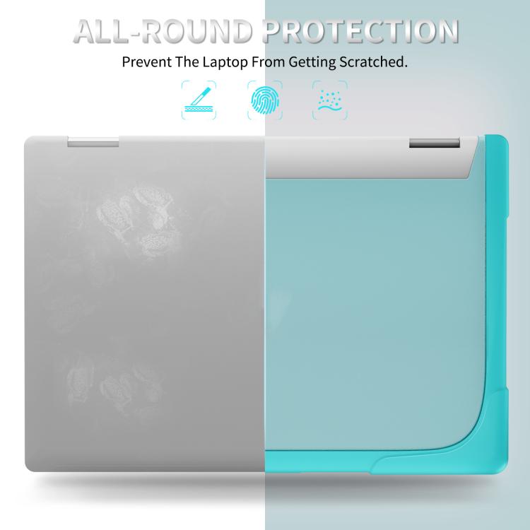 For HP ENVY X360-14 2024 TPU + PC Two-color Anti-fall Laptop Protective Case