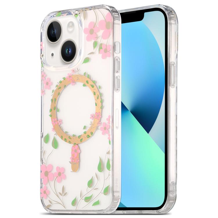 For iPhone 13 Dual-side Laminating IMD MagSafe Phone Case