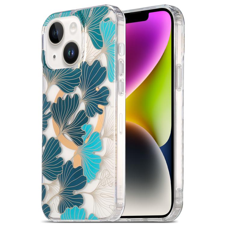 For iPhone 14 Plus Dual-side Laminating IMD MagSafe Phone Case