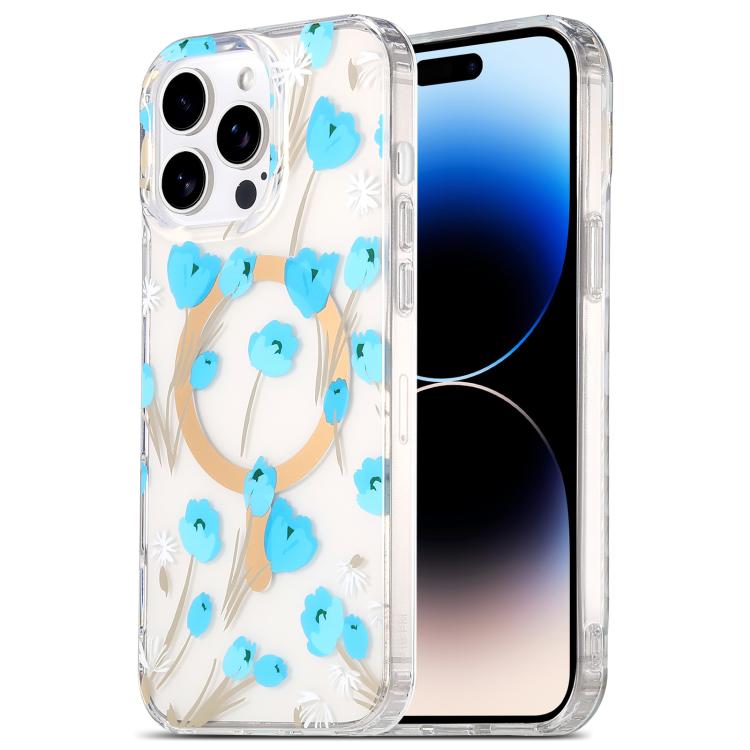 For iPhone 14 Pro Max Dual-side Laminating IMD MagSafe Phone Case