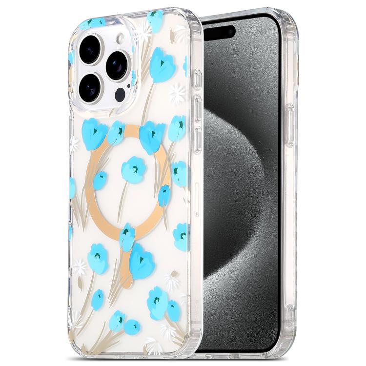 For iPhone 15 Pro Dual-side Laminating IMD MagSafe Phone Case