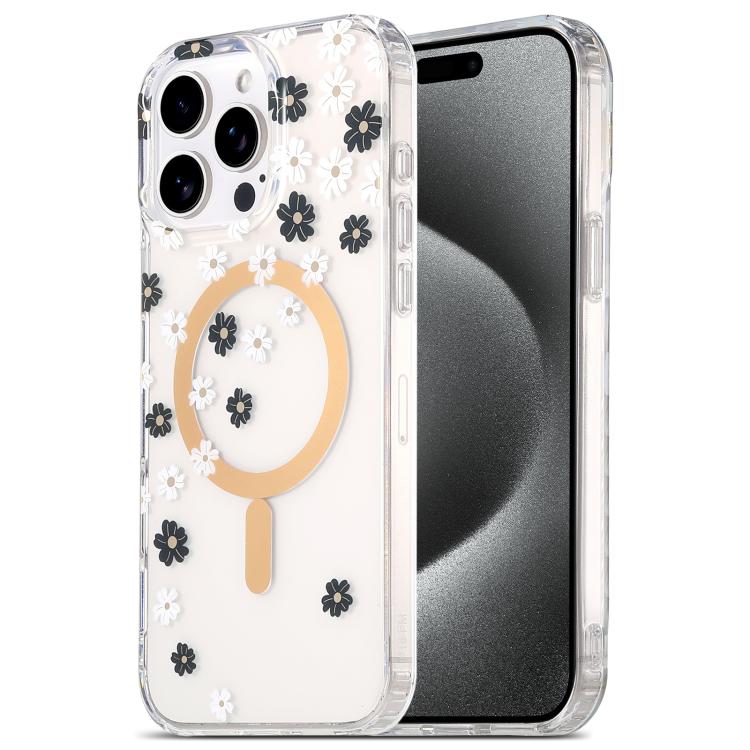 For iPhone 15 Pro Max Dual-side Laminating IMD MagSafe Phone Case