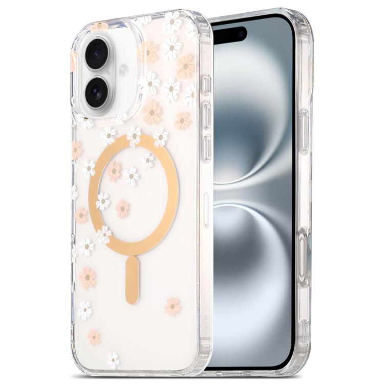 For iPhone 16 Dual-side Laminating IMD MagSafe Phone Case