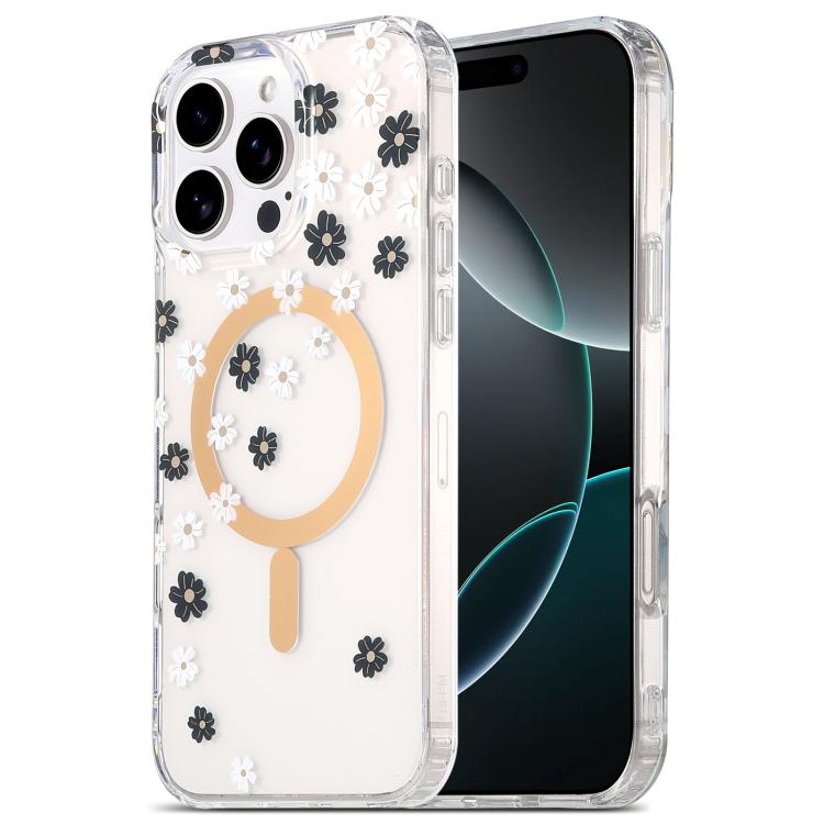 For iPhone 16 Pro Dual-side Laminating IMD MagSafe Phone Case