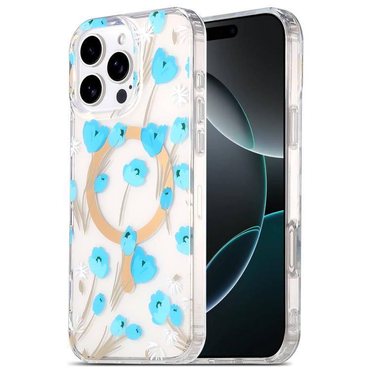 For iPhone 16 Pro Dual-side Laminating IMD MagSafe Phone Case