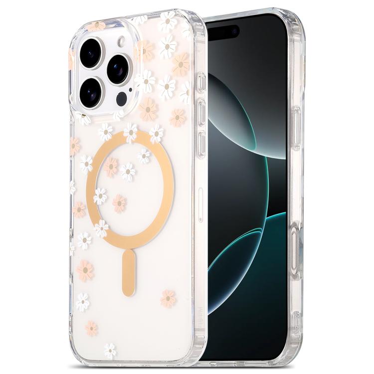 For iPhone 16 Pro Max Dual-side Laminating IMD MagSafe Phone Case