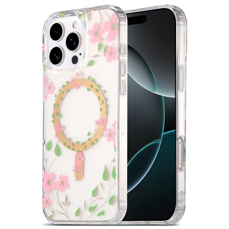 For iPhone 16 Pro Max Dual-side Laminating IMD MagSafe Phone Case
