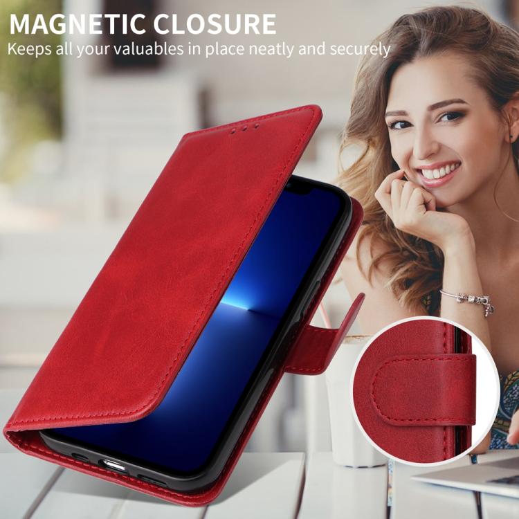 For Motorola Edge 50 Fusion Classic Calf Texture Flip Leather Phone Case