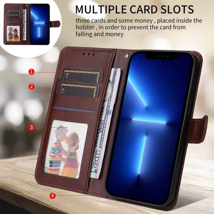 For Motorola Moto G05 / E15 Classic Calf Texture Flip Leather Phone Case