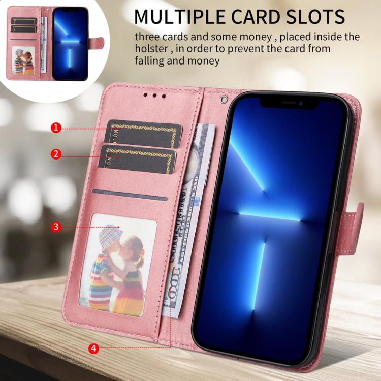 For Motorola Moto G55 Classic Calf Texture Flip Leather Phone Case