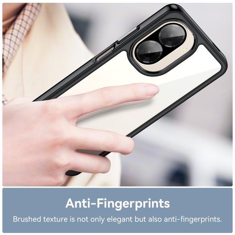 For Redmi A5 4G 171.7mm / Poco C71 Colorful Series Acrylic Hybrid TPU Phone Case