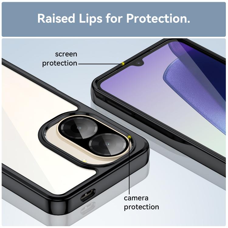 For Redmi A5 4G 173.3mm EU Colorful Series Acrylic Hybrid TPU Phone Case