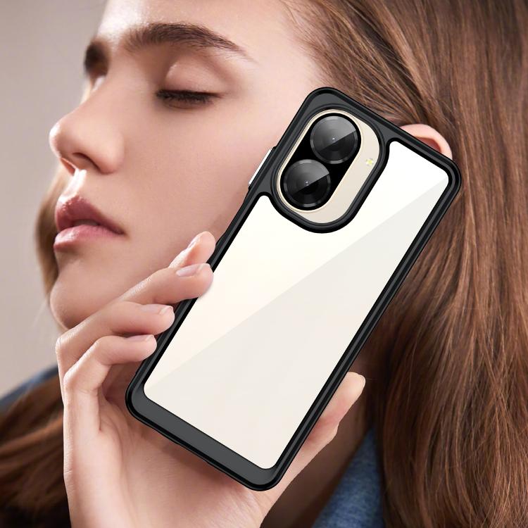 For Redmi A5 4G 173.3mm EU Colorful Series Acrylic Hybrid TPU Phone Case