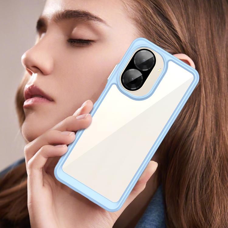 For Redmi A5 4G 173.3mm EU Colorful Series Acrylic Hybrid TPU Phone Case