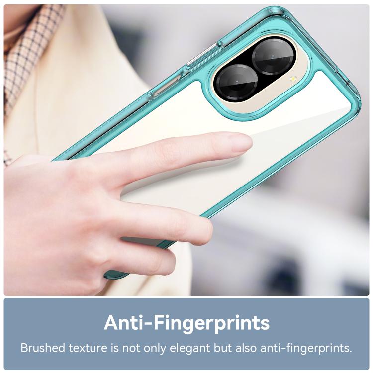 For Redmi A5 4G 173.3mm EU Colorful Series Acrylic Hybrid TPU Phone Case
