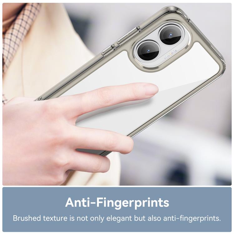 For Redmi Turbo 4 Pro Colorful Series Acrylic Hybrid TPU Phone Case