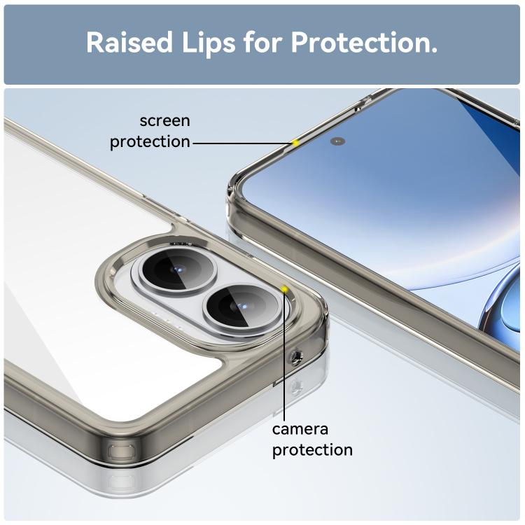 For Redmi Turbo 4 Pro Colorful Series Acrylic Hybrid TPU Phone Case