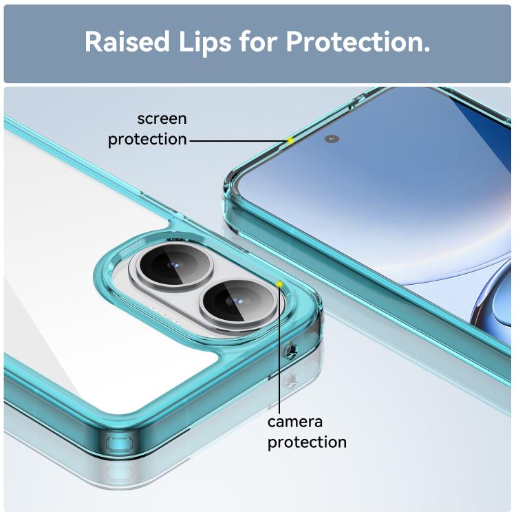 For Redmi Turbo 4 Pro Colorful Series Acrylic Hybrid TPU Phone Case