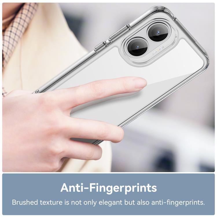 For Redmi Turbo 4 Pro Colorful Series Acrylic Hybrid TPU Phone Case