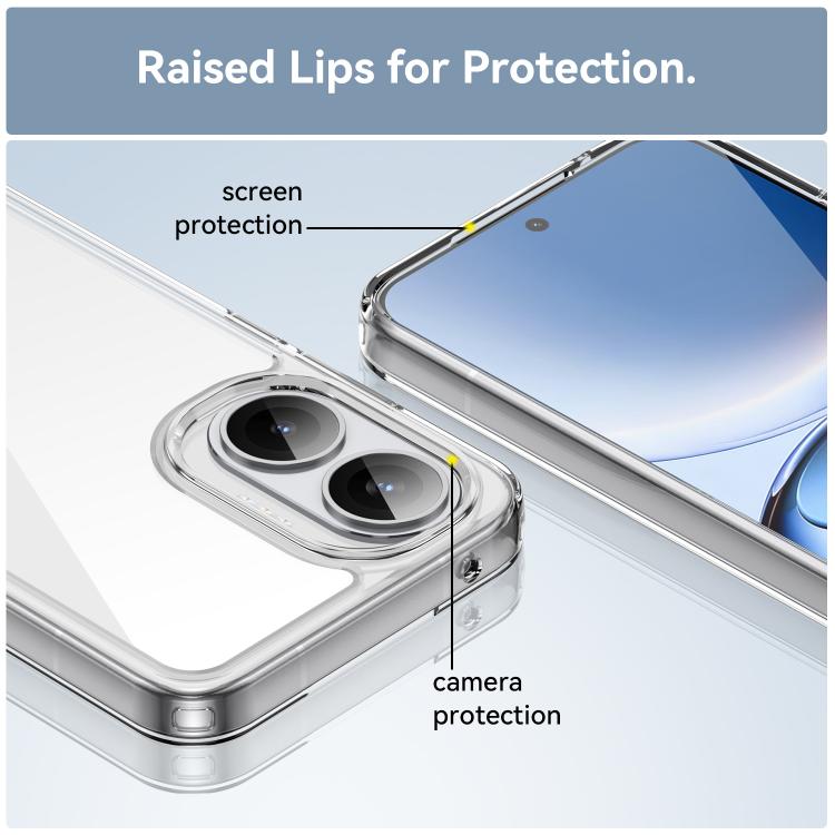 For Redmi Turbo 4 Pro Colorful Series Acrylic Hybrid TPU Phone Case