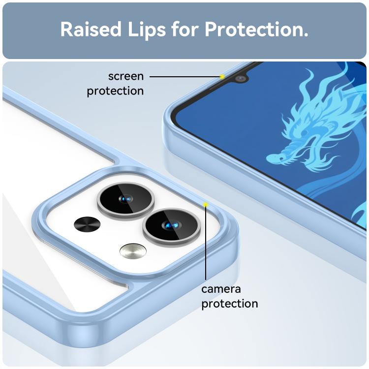 For Redmi 15C 5G / 4G EU 173mm Colorful Series Acrylic Hybrid TPU Phone Case