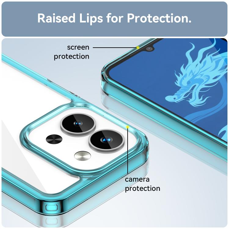 For Redmi 15C 5G / 4G EU 173mm Colorful Series Acrylic Hybrid TPU Phone Case