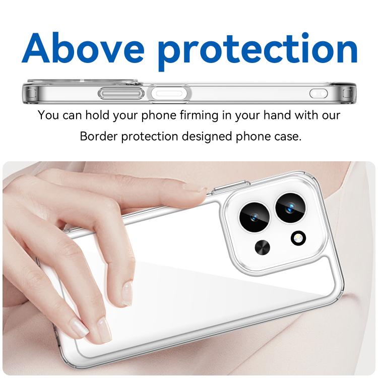 For Redmi 15C 5G / 4G EU 173mm Colorful Series Acrylic Hybrid TPU Phone Case