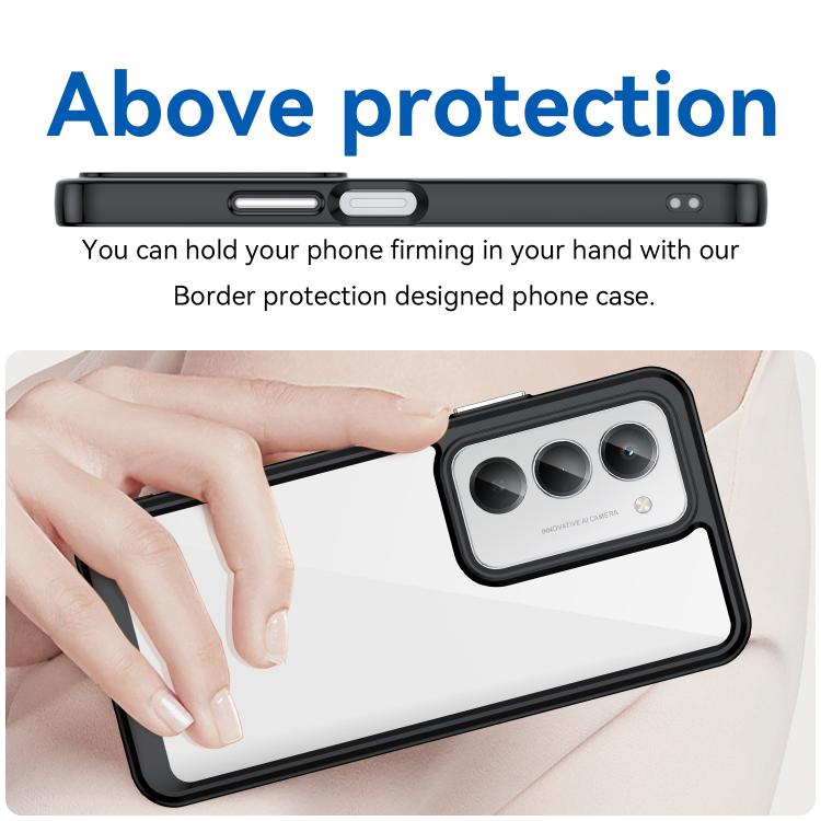 For Redmi 15 5G Global / 15 4G SEA Colorful Series Acrylic Hybrid TPU Phone Case