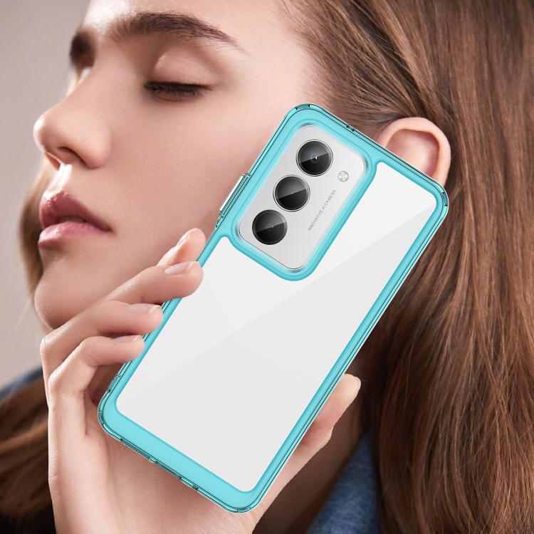 For Redmi 15 5G Global / 15 4G SEA Colorful Series Acrylic Hybrid TPU Phone Case