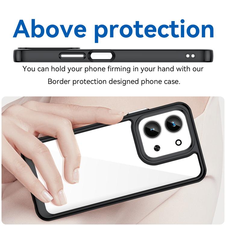For Redmi 15C 5G / 4G Global 171mm Colorful Series Acrylic Hybrid TPU Phone Case