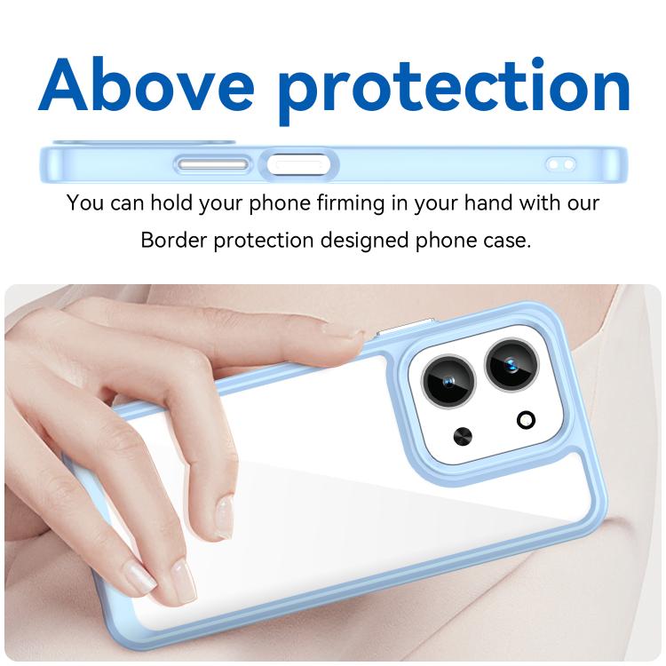 For Redmi 15C 5G / 4G Global 171mm Colorful Series Acrylic Hybrid TPU Phone Case