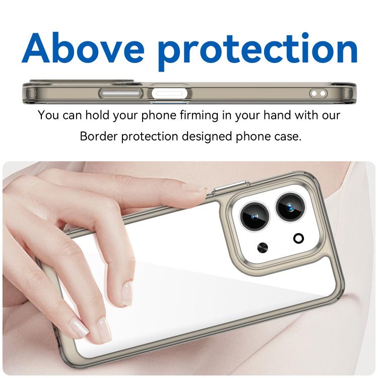 For Redmi 15C 5G / 4G Global 171mm Colorful Series Acrylic Hybrid TPU Phone Case