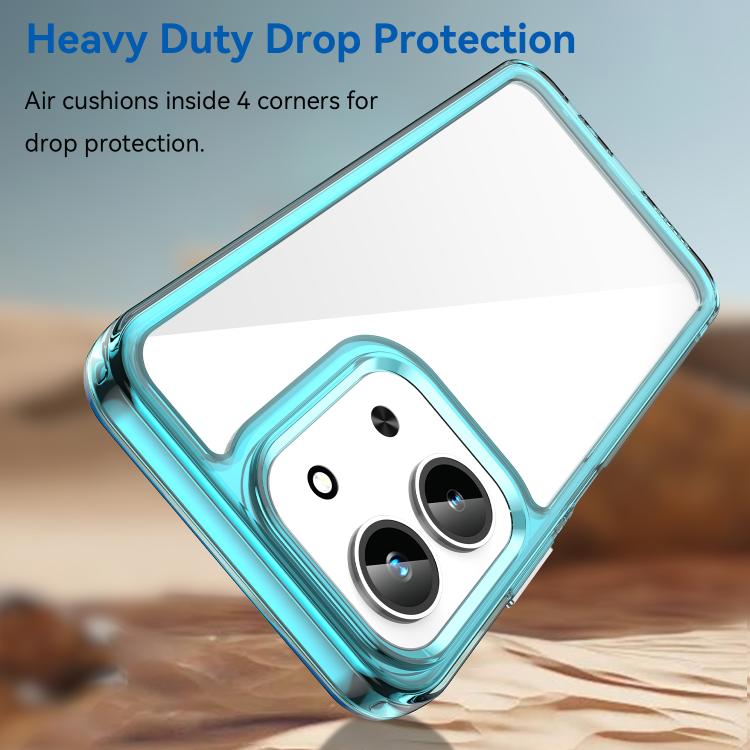 For Redmi 15C 5G / 4G Global 171mm Colorful Series Acrylic Hybrid TPU Phone Case