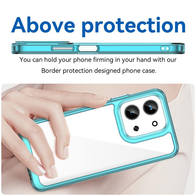 For Redmi 15C 5G / 4G Global 171mm Colorful Series Acrylic Hybrid TPU Phone Case