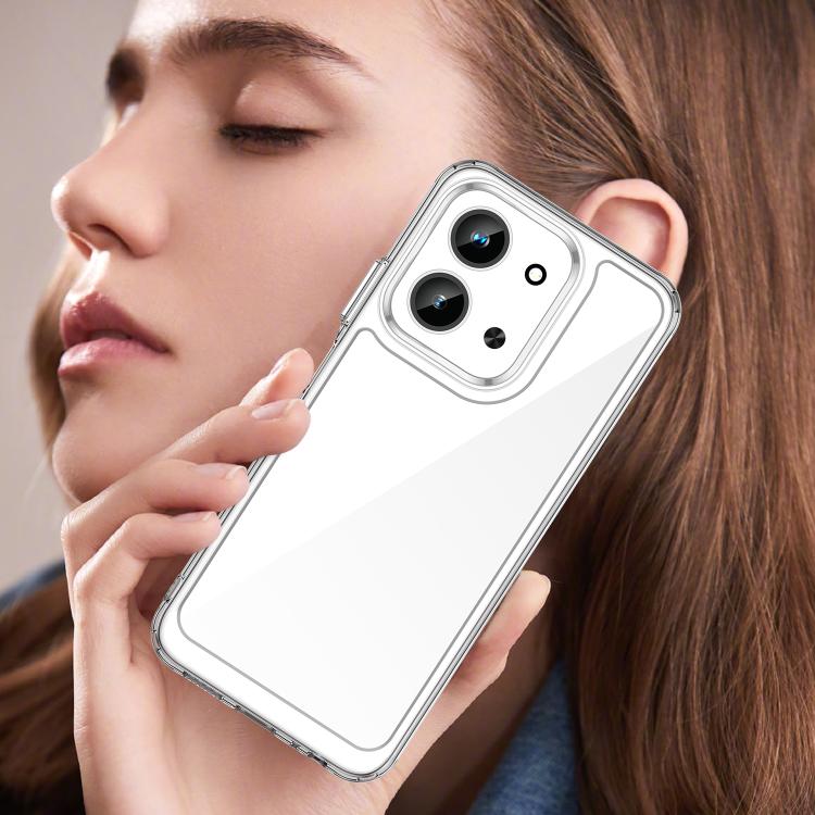 For Redmi 15C 5G / 4G Global 171mm Colorful Series Acrylic Hybrid TPU Phone Case