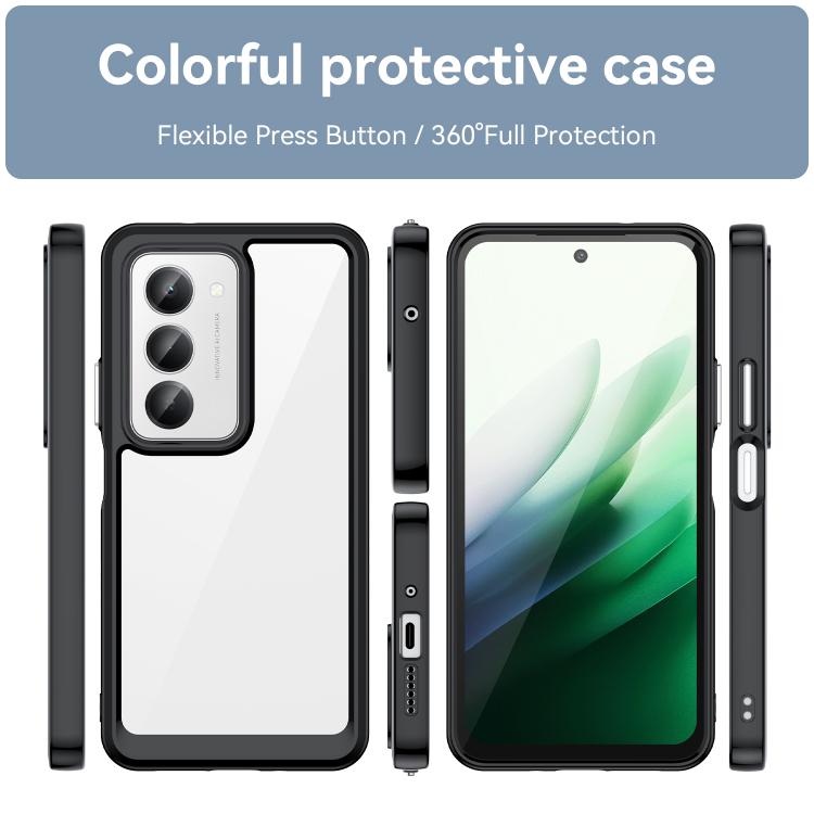 For Redmi 15 5G / 4G EU 171mm Colorful Series Acrylic Hybrid TPU Phone Case